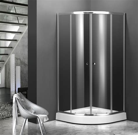 Mamparas Baño-Mamparas-MAMPARA QATAR RED.90X90X205 C/PLATO 15