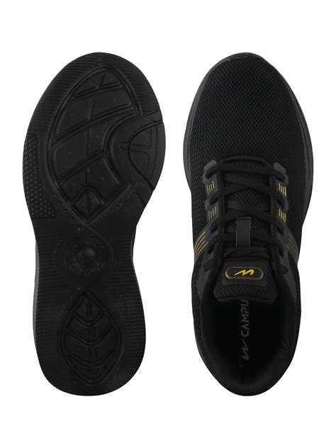 Buy Campus THEORY Black Men's Sports Shoes Online | Campus Shoes
