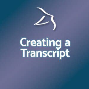 Image result for How to Create Transcript