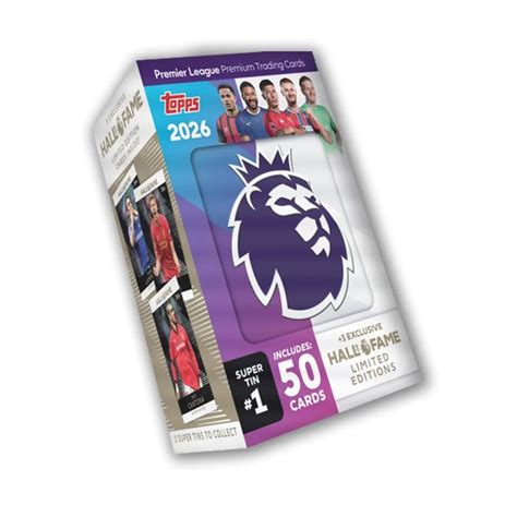 Topps Premier League Hall of Fame Collector Super Tin – Limited Edition ...