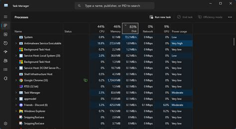 ntoskrnl.exe used half and sometimes all my disk usage - Microsoft Q&A