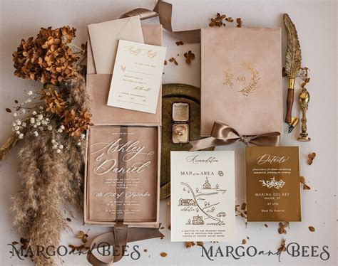 Image result for Box Wedding Invitations