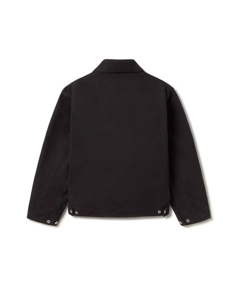 'Jet Black' Work Jacket – Velour Garments
