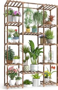 SNAZZY Plant Stand For Living Room Garden Balcony Plant Container Set ...