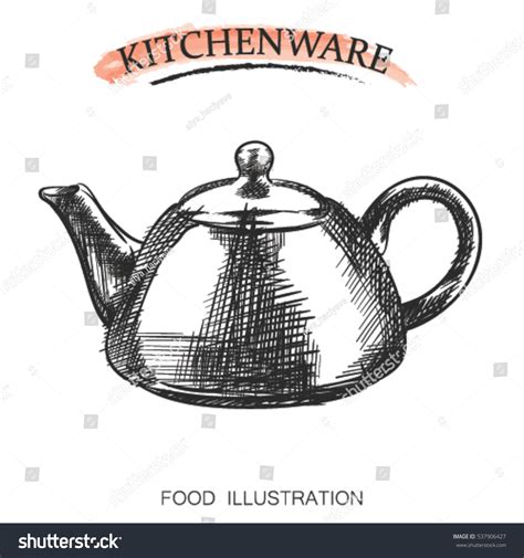 Tea Kettle Drawing