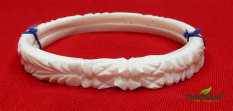 Centorganic thin sankha pola bangles for women, 1 pair of narrow sankh ...