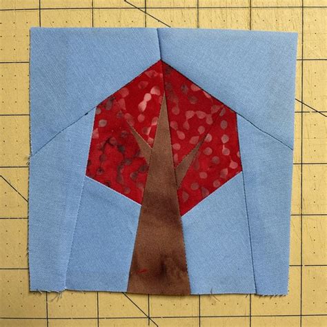 Image result for Paper Tree Quilt Pattern