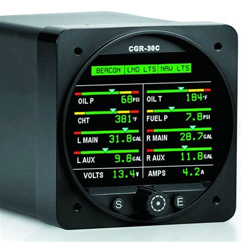 Insight G4 Aviation Engine Monitor 的图像结果