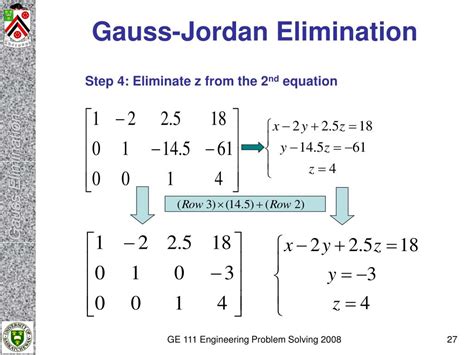 Image result for Gauss Reduction Method