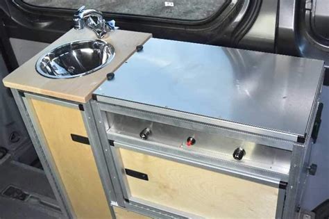 Image result for sprinter van kitchen design