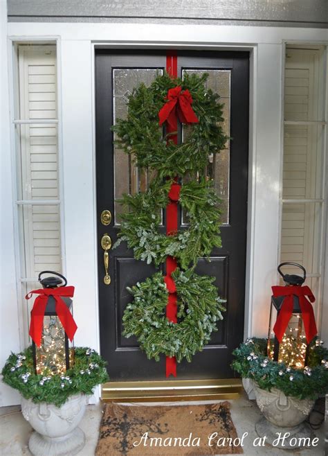 Christmas Front Door Decor