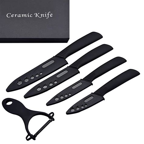 Buy Ceramic Knife Set，5 Pieces Professional Chef Knives with Sheaths ...