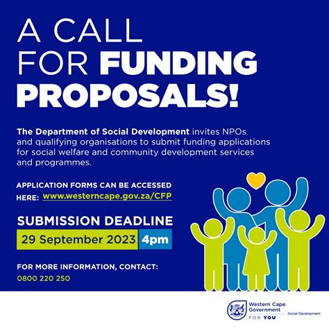 Western Cape Government on LinkedIn: The deadline for NPO funding ...