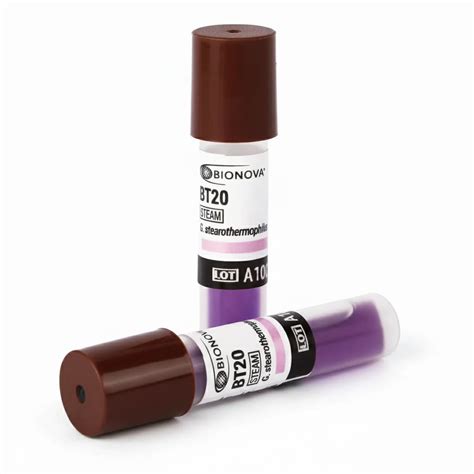 BIOLOGICAL INDICATOR - BT20/6 - Self Contained Biological Indicators ...
