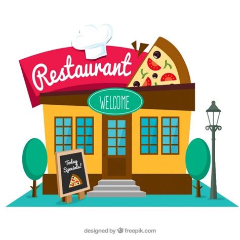 Free vector clipart restaurant