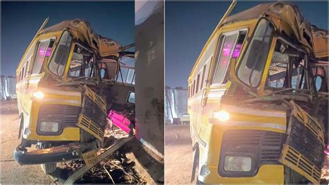 Thane Tragedy: 8-Year-Old Girl Dies, 10 Injured After Private Bus ...