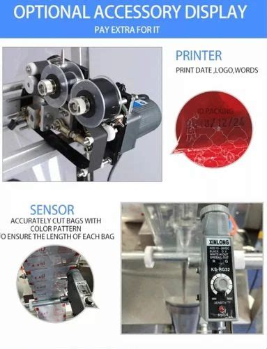 Automatic Pouch Packaging Machines - 2gm-100gm Auto FFS POWDER Packing ...