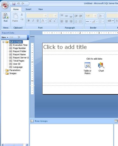 Image result for SQL Report Builder