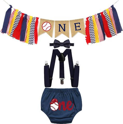 HIHCBF Baby Baseball Cake Smash Outfits 1st Birthday India | Ubuy