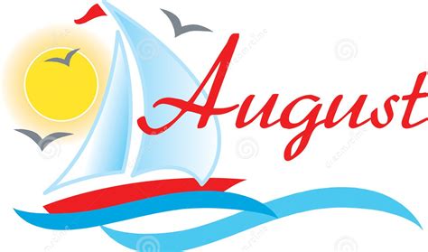 Clipart August Calendar at Steve Stults blog