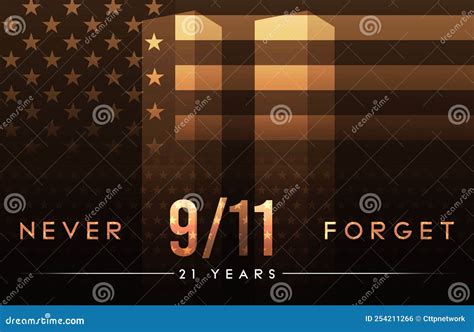 Remembering 21 Years of Nine Eleven Incident with United States Flag ...