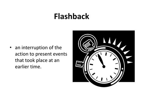 Image result for Flashback Literary Element