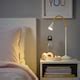 NÄVLINGE LED desk lamp, yellow/white - IKEA