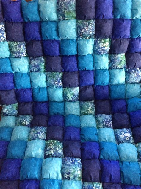How to make a puff quilt – Artofit