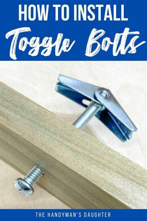 Image result for Toggle Bolt Installation