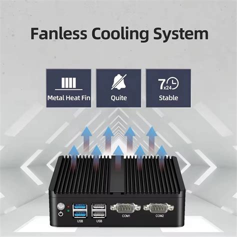 OnyxLite by SkullSaints: Fanless Mini PC Desktop with Intel 3205U Dual ...