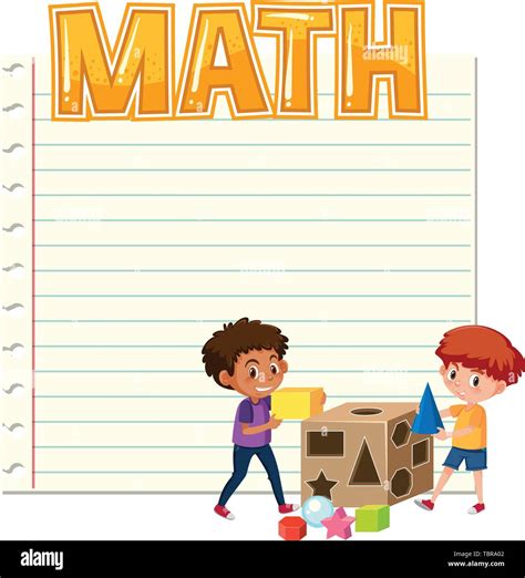 Image result for Template for Math Notes