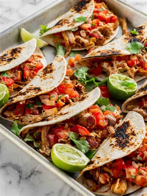 Crispy Chicken Tacos - The Scranline