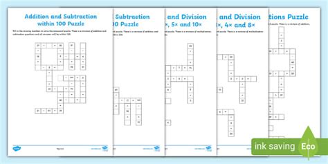 👉 KS2 Calculation Puzzles - Twinkl - Maths - KS2