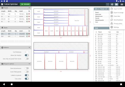 CutList Optimizer - Applications sur Google Play