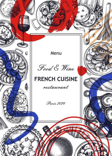 French Restaurant Menu Design 的图像结果