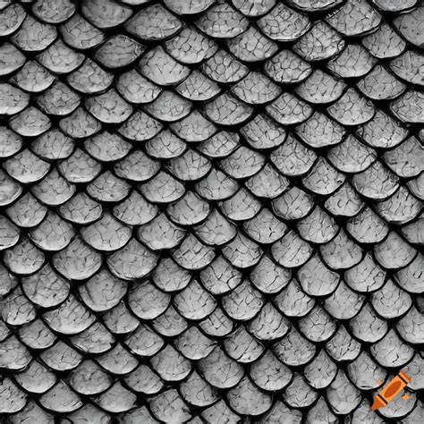 Close-up of textured red dragon scales on Craiyon