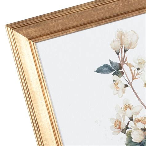 Providence Glass Framed Floral Print Wall Art, 16x20