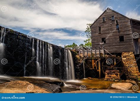 Historic Yates Water Mill in Raleigh, North Carolina Stock Image ...