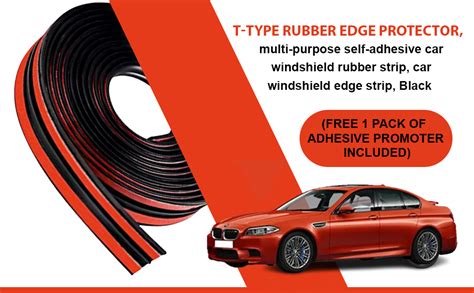 Stick&Seal T Shape Car Weather Stripping for Sunroof and Front/Rear ...