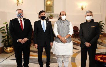 2+2 Dialogue: With The Signing of BECA, India-U.S. Security Partnership ...