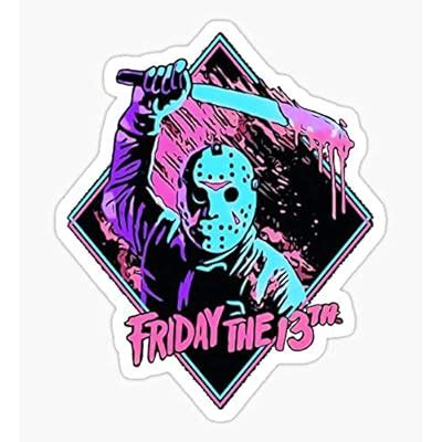 Jason Friday The 13th - Sticker Graphic - Auto, India | Ubuy
