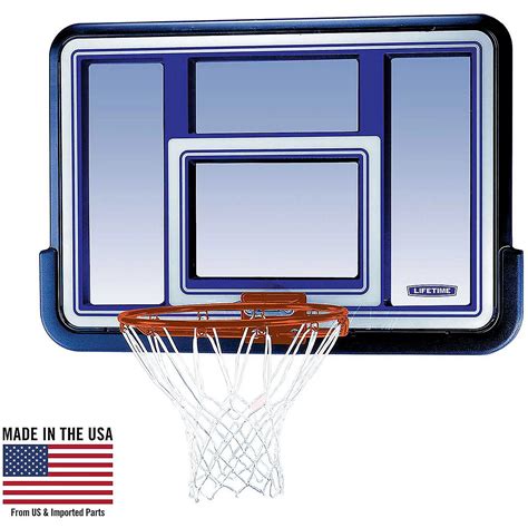 Lifetime 44 in Polycarbonate Basketball Backboard and Rim Combo | Academy