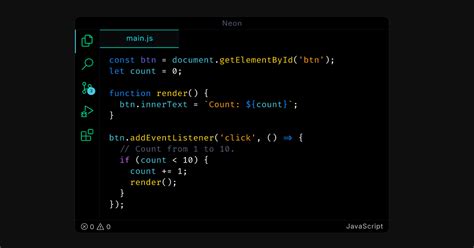 Image result for vs Code Neon Theme