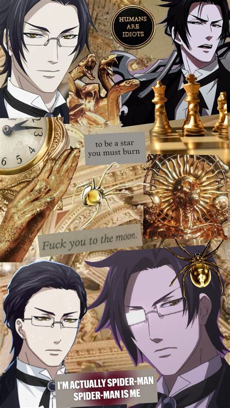 claude faustus wallpaper #blackbutler in 2025 | Black butler, Black ...