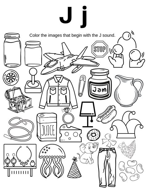 Letter J Printable - Printable Free Templates