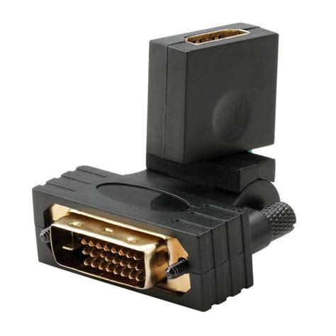 Chenyang 1080P DVI Male to HDMI Female 360 Degree Swivel Adapter for ...