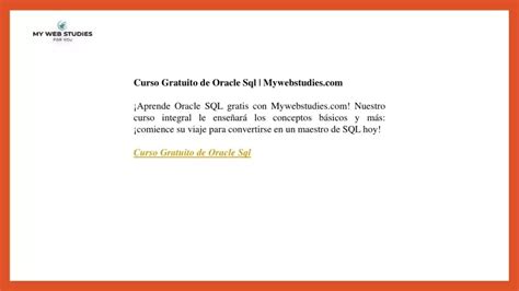 Curso De Oracle SQL 的图像结果