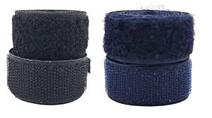 REENA Hook & Loop fastner Tape Roll 1 inch (25 mm) Width and 1 Meter ...