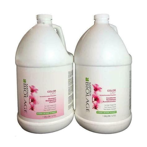 Matrix Biolage Hair Care Color Last Shampoo and Conditioner Gallon Duo ...