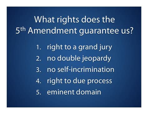 Image result for 5th Amendment